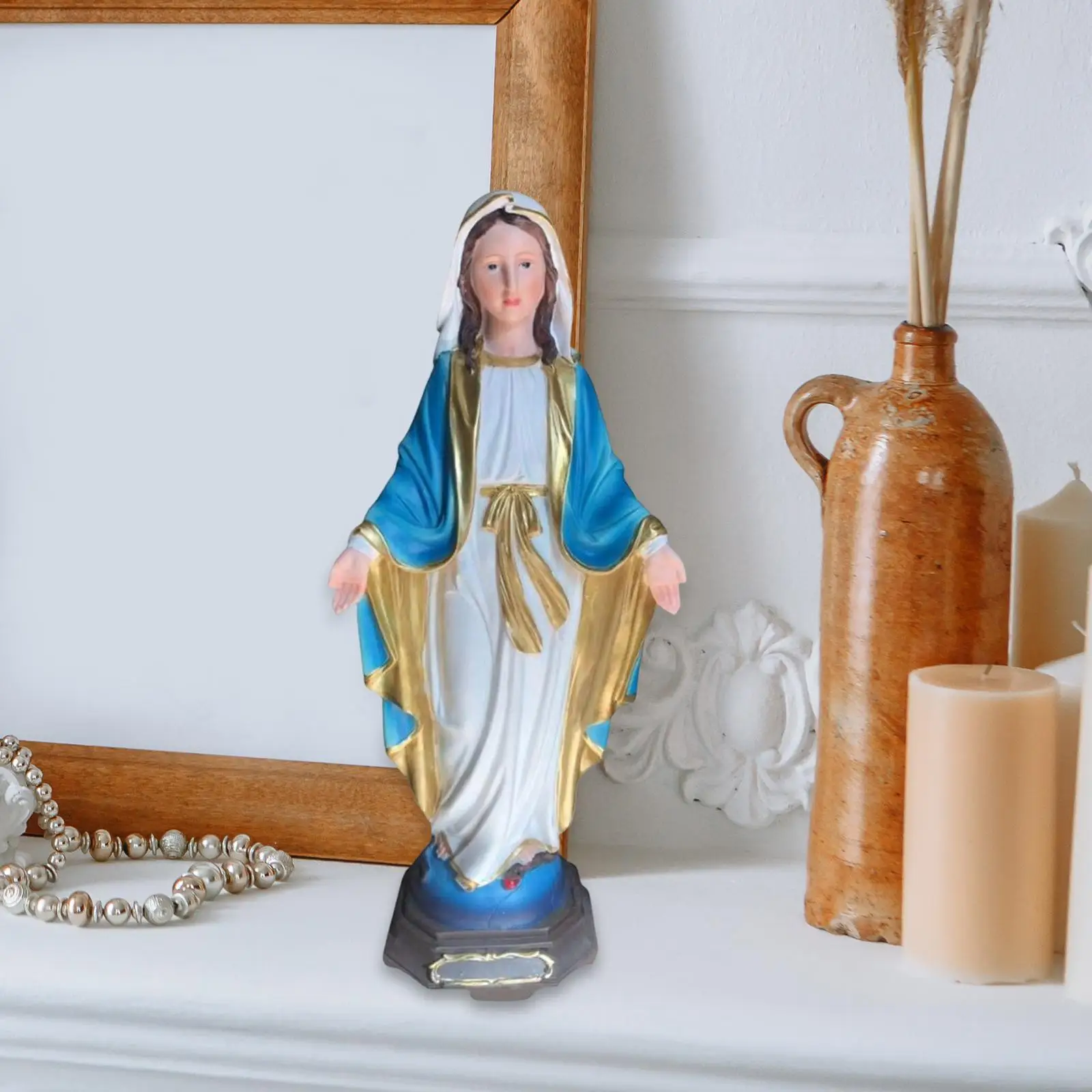 Blessed Virgin Mary Figurine Collection Decorative Statue Wedding Gift