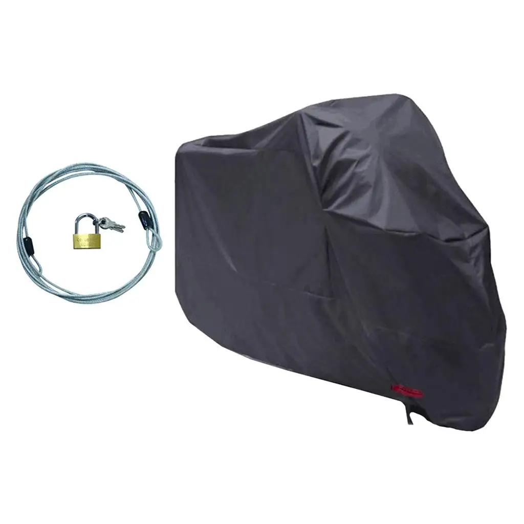 Motorcycle Cover  Mototbike Protector w/  295x110x140cm