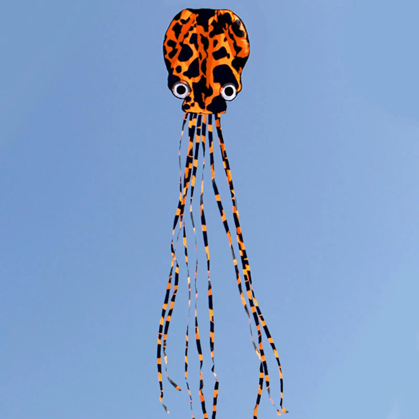 Huge Size Octopus Kite 3D Single Line Kite with 98ft Line for Park Garden