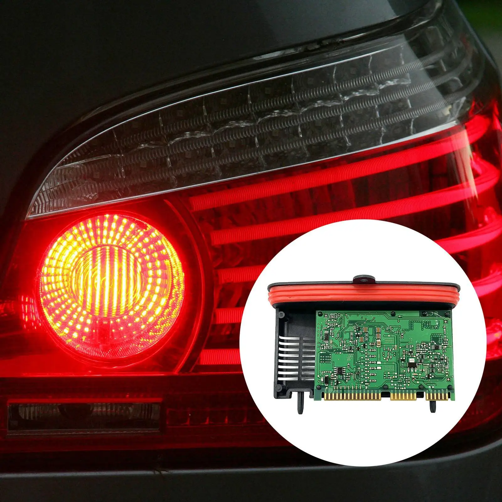 LED Headlight Driver Module Replacement for BMW 5 Series F82 F10 F11 F33 F18, Material: high quality ABS & Metal finish