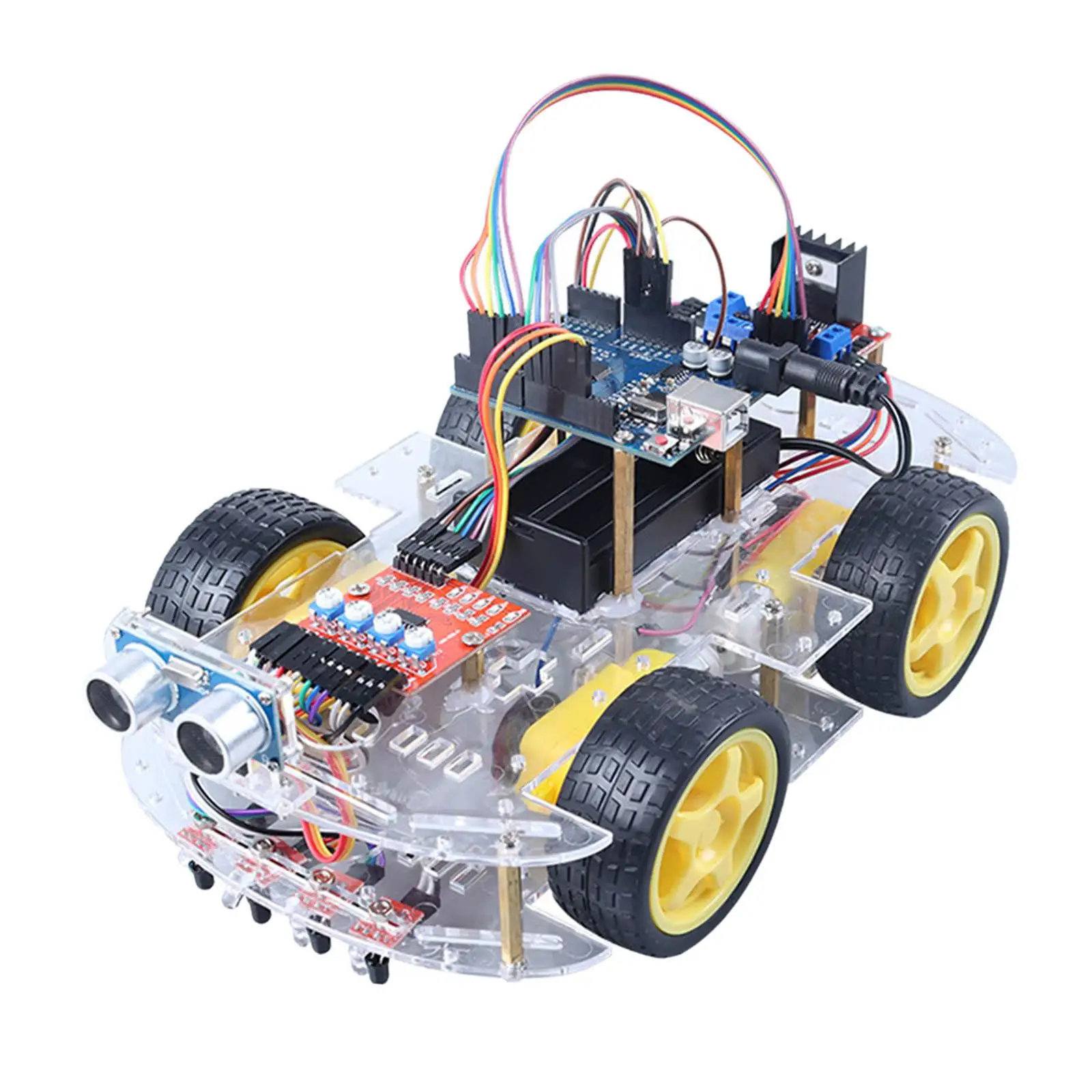Robot Car Chassis  Educational Toy DIY   Wheels for Intelligent and Educational Toy Car Chassis for 