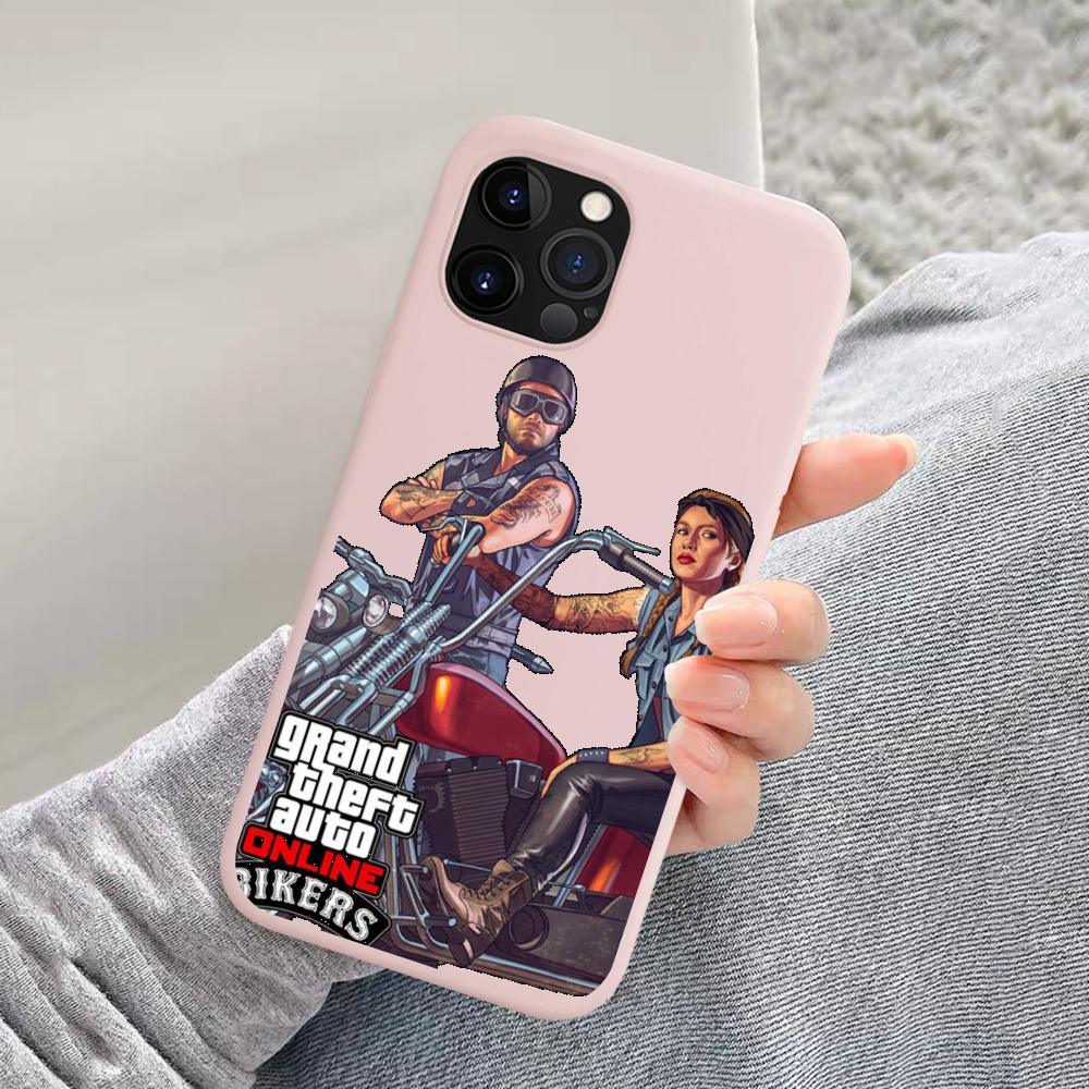 Чехол для телефона Gta vice city, мягкий однотонный чехол для iphone 14 11  12 13 mini pro max 7 8 plus 6 6s x xs max xr | AliExpress