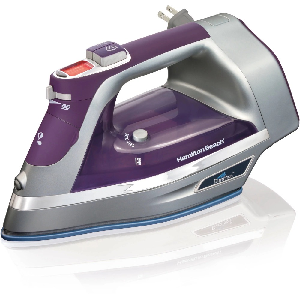 Title 1, Electric Iron 3-Way Auto Shut-Off Self-Cleaning...