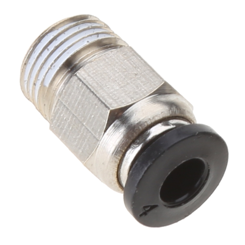 Title 5, PC4-M10 Male Straight Pneumatic PTFE Tube Push ...