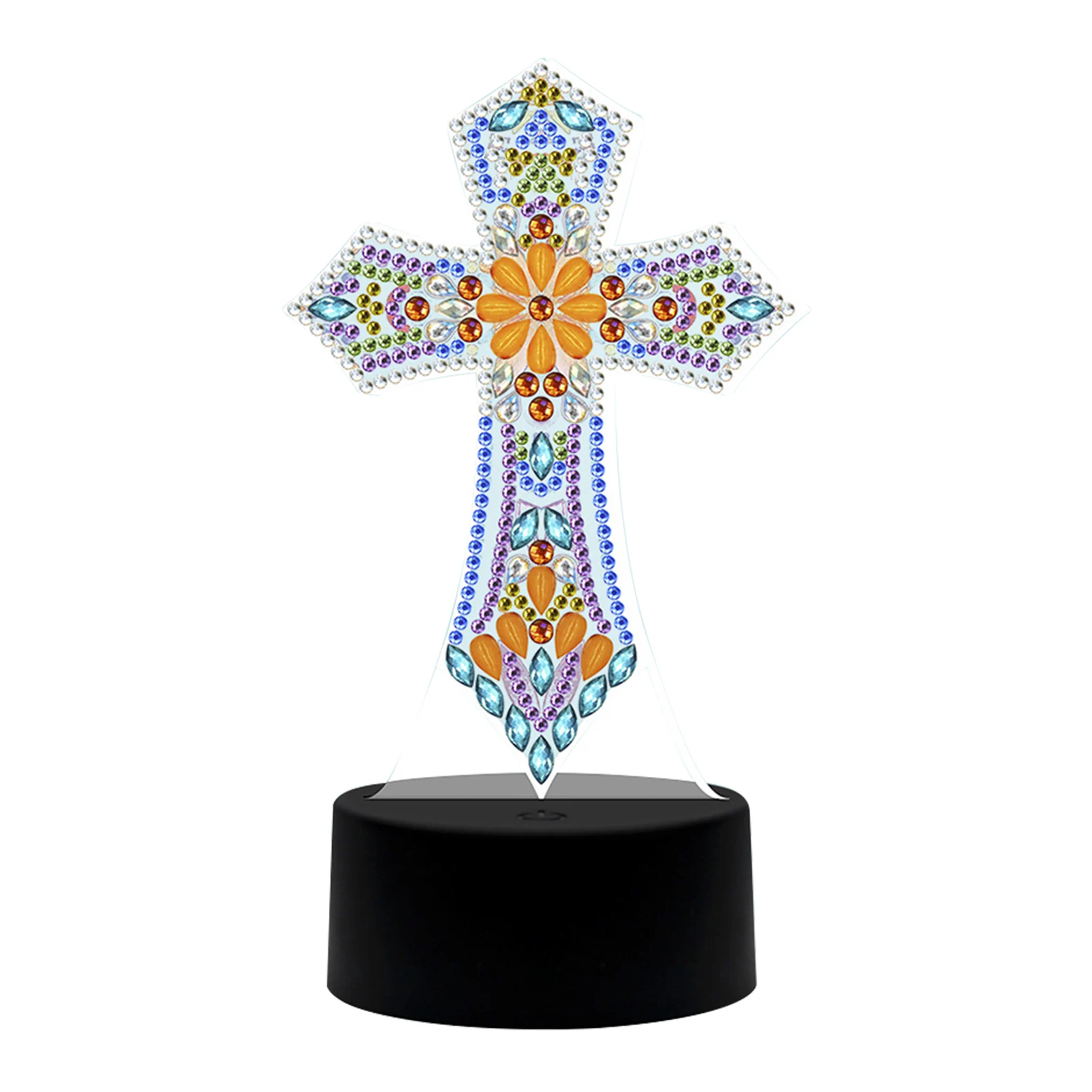 light artesanato mesa pintura diamante kit cruz