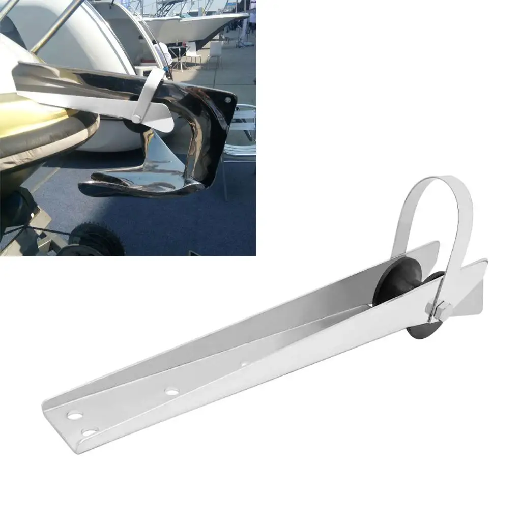 390mm Sailings Stainless  Anchor Roller Fixed for Marine Yacht Docking