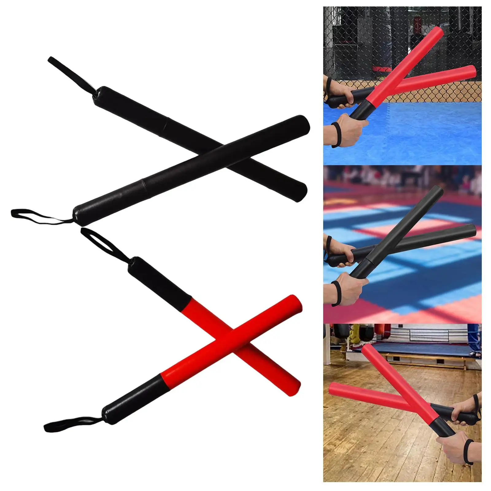 1 pair of boxing training poles boxing training equipment target boxing hitting