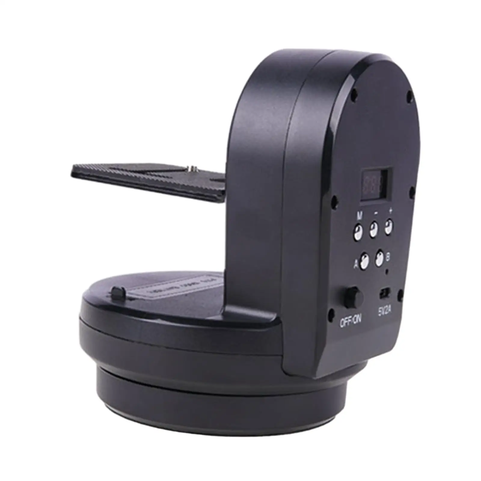 Automatic Motorized Rotating Panoramic Head Accessory Universal Remote Control Pan Tilt for Smartphones Interview Conversation