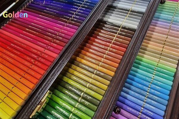 Holbein Artists Colored Pencils 150 Colors Set Paper Boxed OP945. 100  Colors In Wooden Box OP941