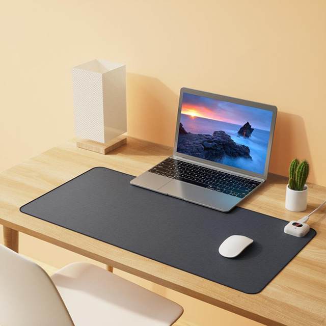 Tapis de souris chauffant électrique, température réglable, ordinateur de  bureau, polymères thermiques intelligents - AliExpress