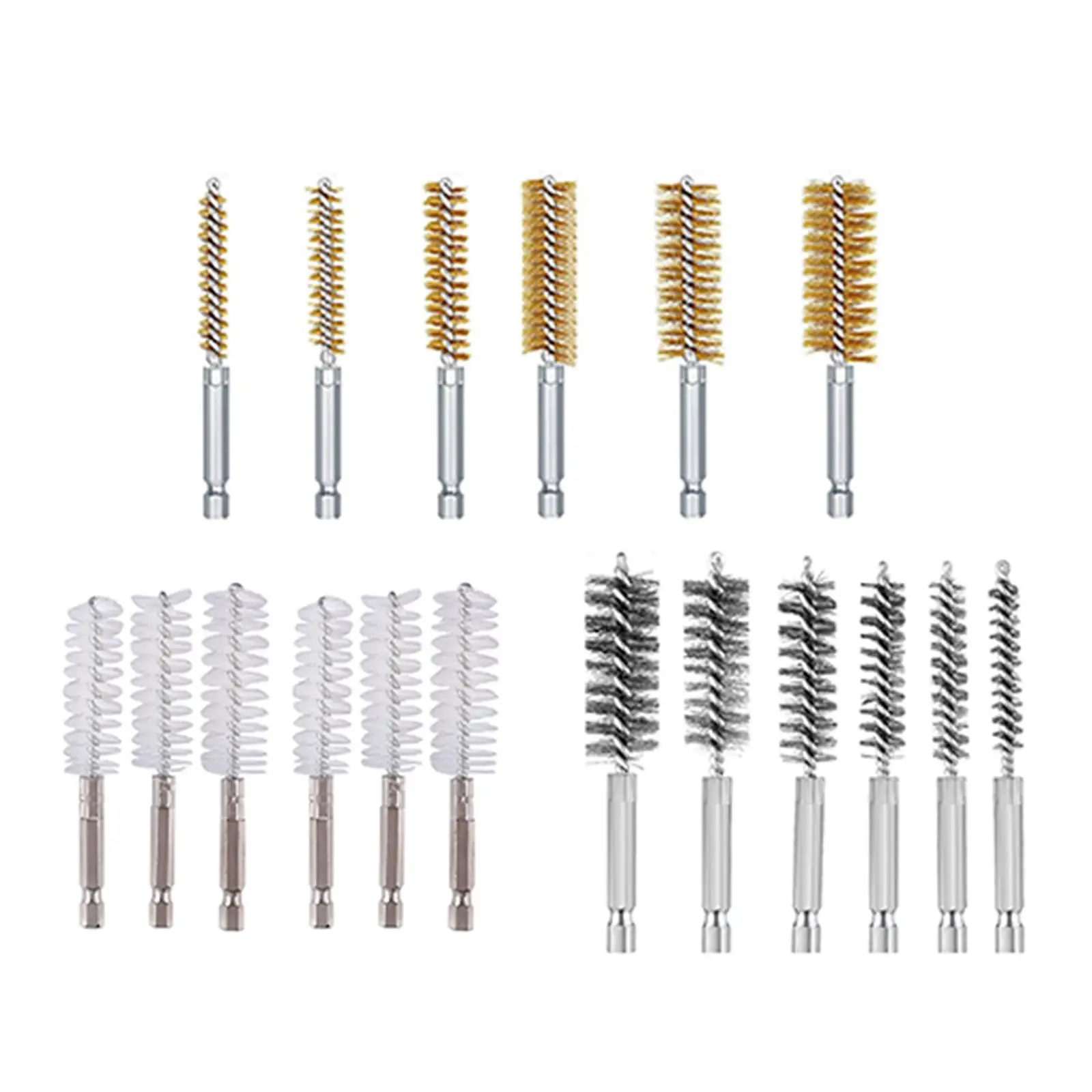 Tube Cleaning Wire Brush Washing Polishing Tools for Electric Drill Impact