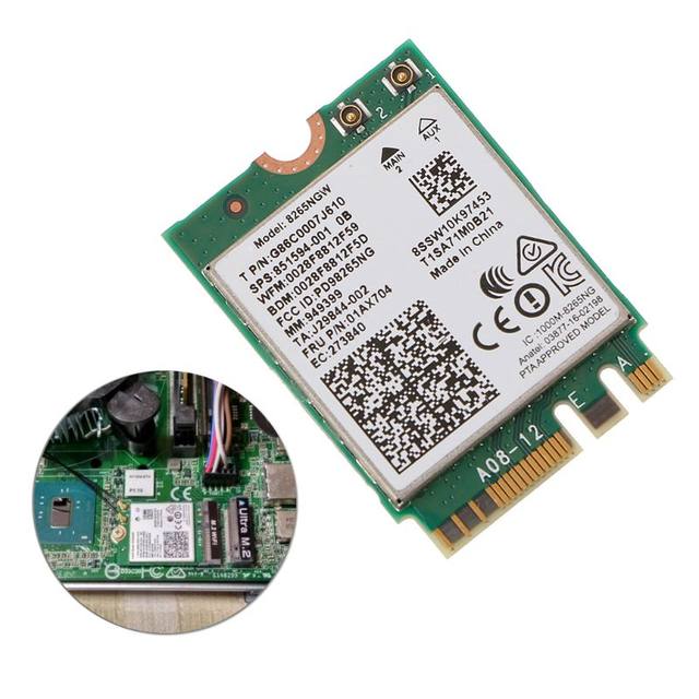 デュアルバンドワイヤレス NGFF Wifi カードインテル 8265 AC8265 8265NGW 用 M.2 2.4/5 - AliExpress