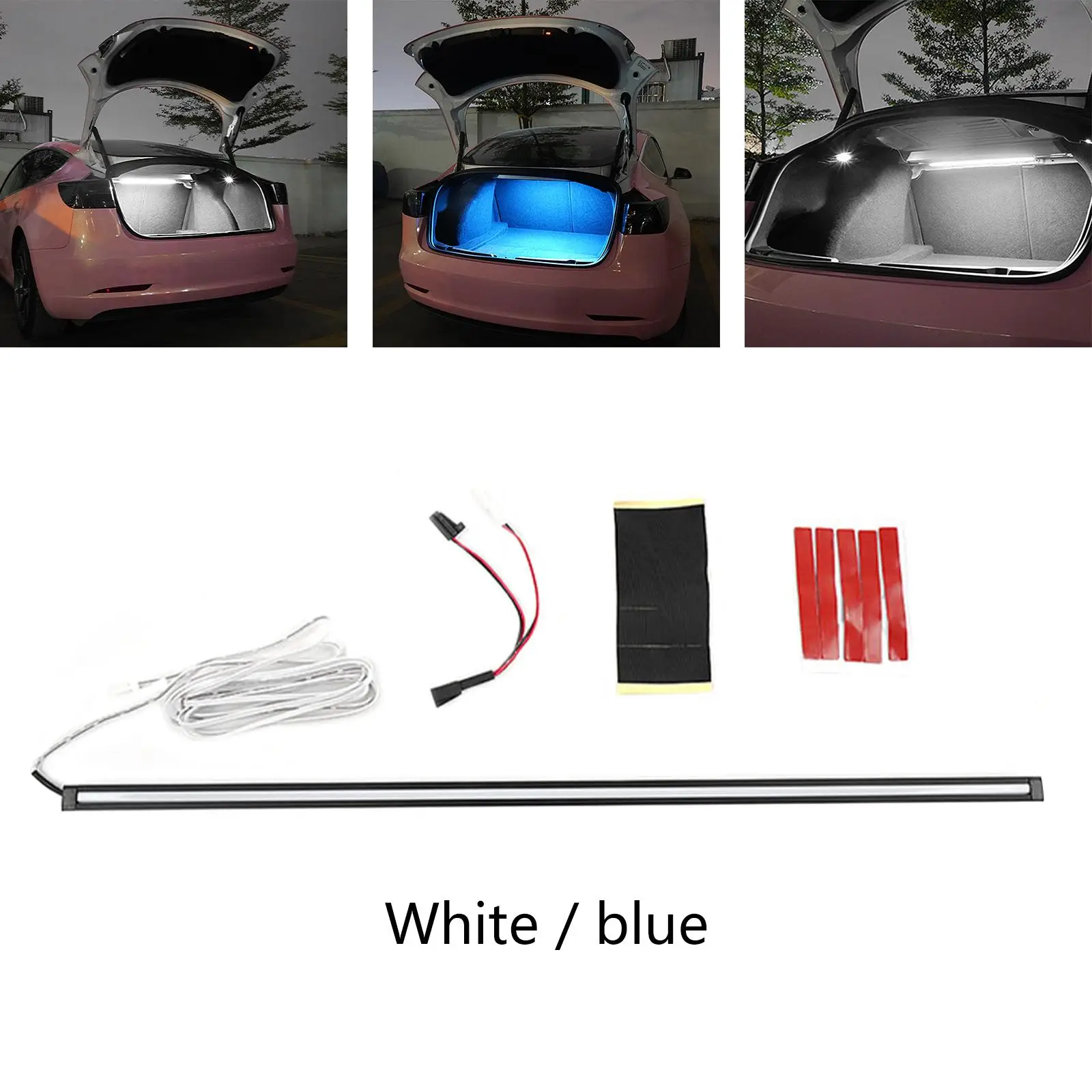 Light Bar Car Interior Decorative Accessories Durable Intelligent Light Bar Interior Light Bar for Tesla 2019-2022 Model 3