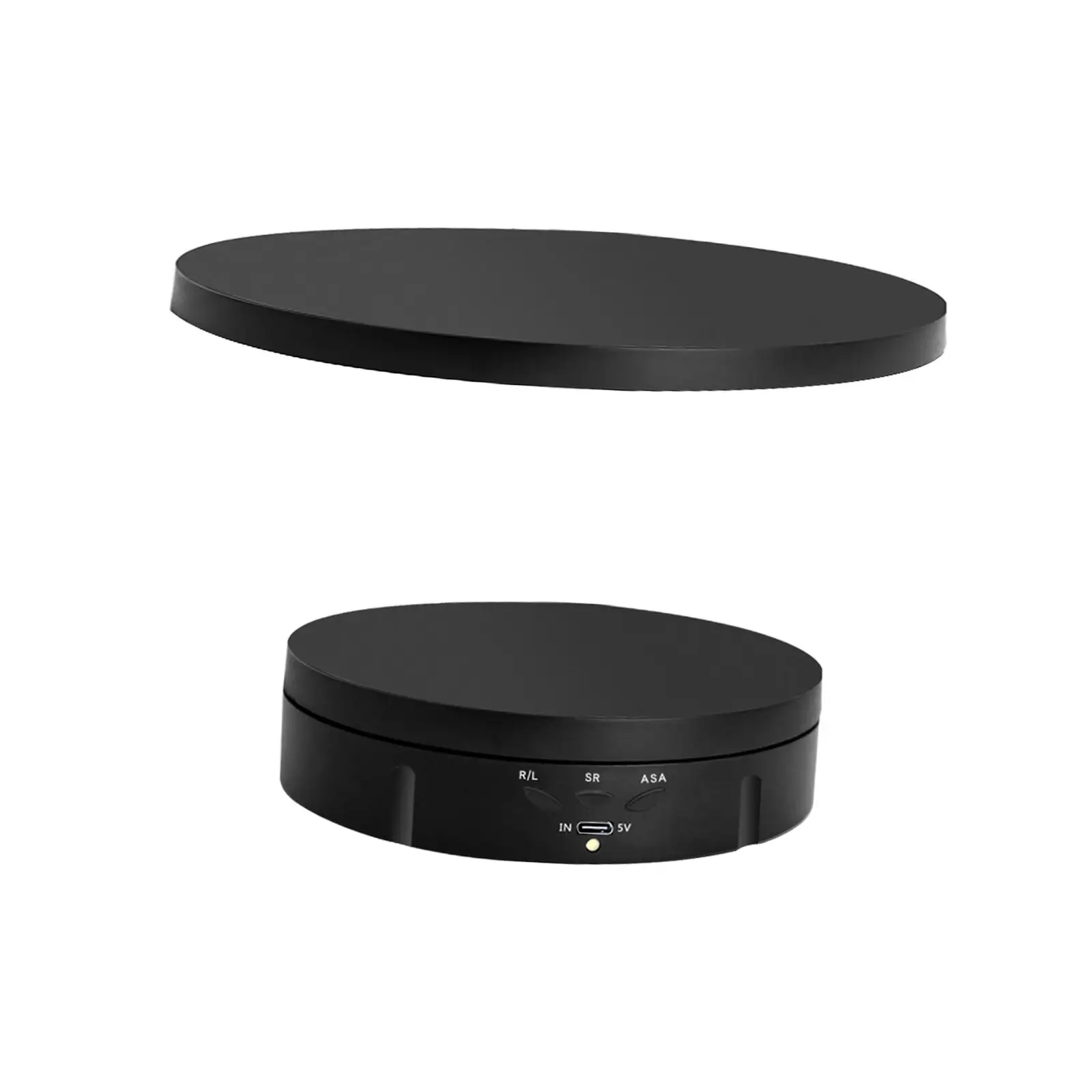 360 Degree Motorized Turntable Display Stand Display Turner Low Noise Electric Turntable for Model Product Display Jewelry Cake