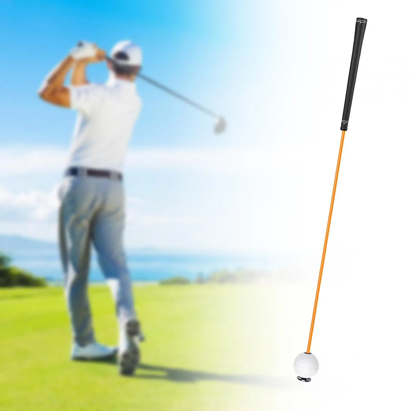 Golf Swing Trainer Portable Golf Warm up Club for Speed Flexibility Balance