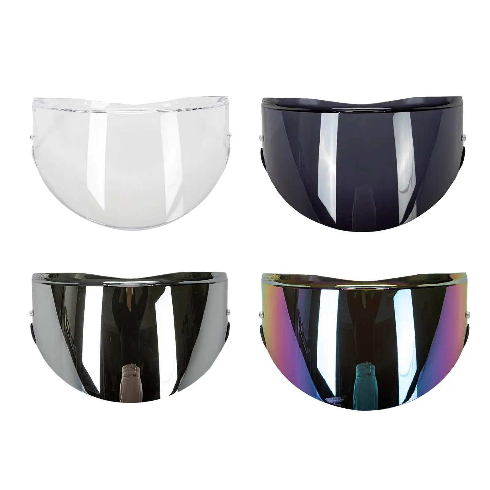 Visor Lens Replacement Anti Scratch High Flexibility WindFit for High Performance Bike Accessory