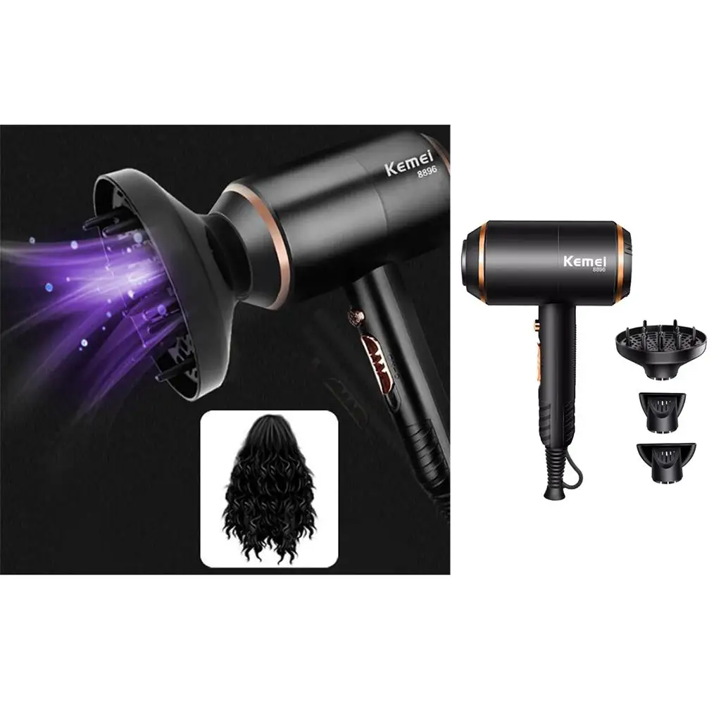 Professional 4000W Ionic Hair Dryer Hair Blower with Concentrator Diffuser