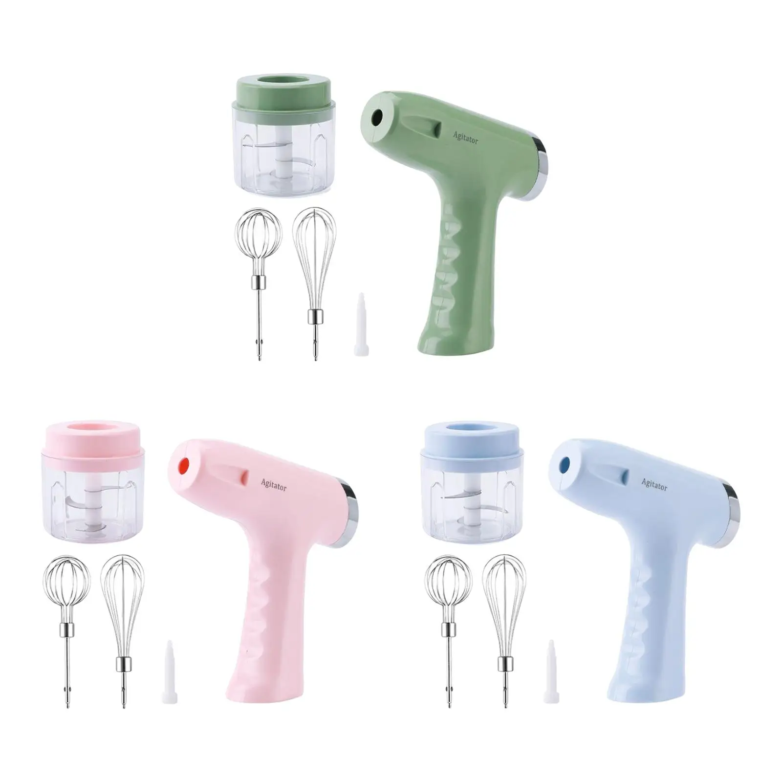 Kitchen Handheld Mixers with Whisk Hand Blender for Cream Cooking Baking