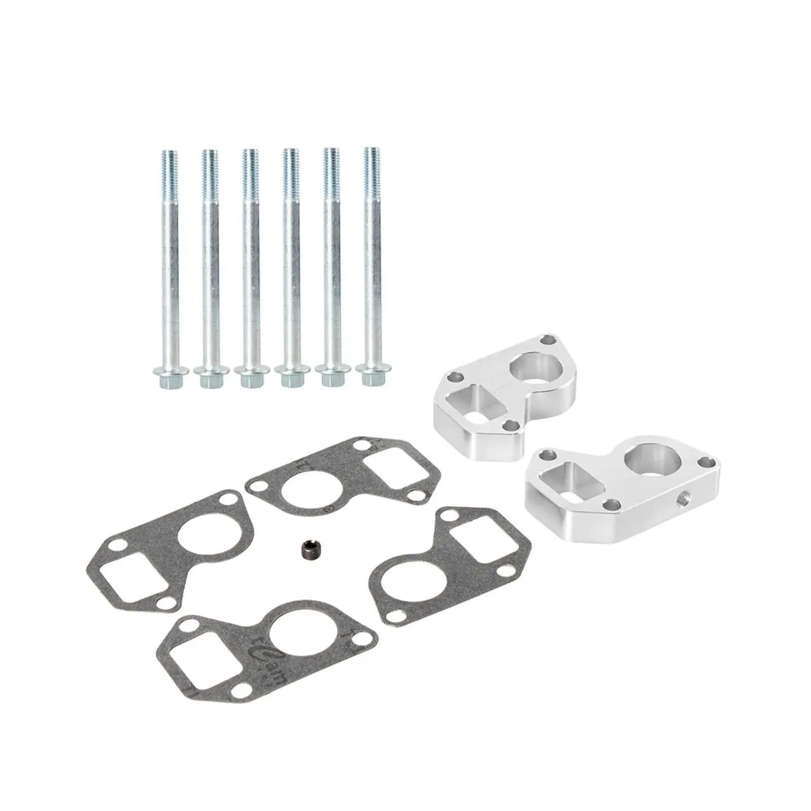 LS Water Pump Spacers Kit Aluminum Alloy Professional Water Pump Spacer Adapter Swap Kit for Camaro LS1 to Truck LS LS2 Lq9