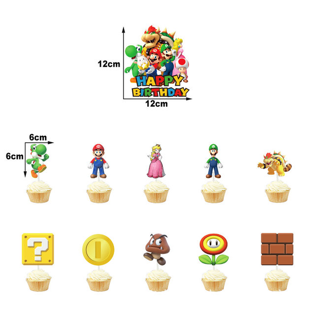 9pcs Super Mario Balloons Set Luigi 32inch Number 1 2 3 4 5 6 7 8 9 For  Kids Happy Birthday Party Decoration Photographic Props - Action Figures -  AliExpress