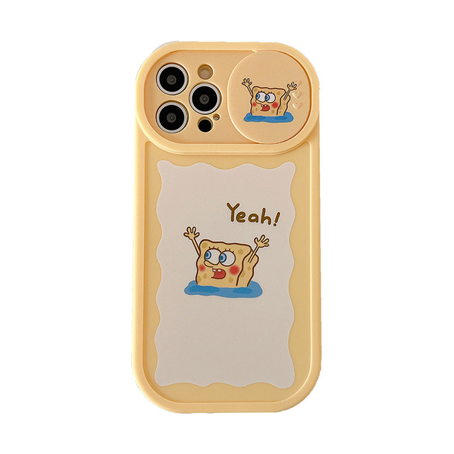 Cartoon Spongebob Squarepants Anime Kawaii Quicksand Effect Phone Case for  Iphone 15 14 13 12 11 Good Gifts for Students Girls - AliExpress