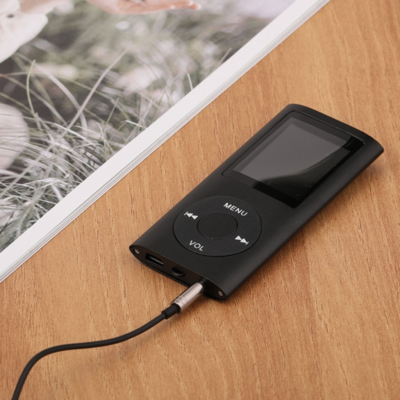 69HA 1.8'' MP3 Music Player Non-destructive Portable MP3 Walkman FM Radio Card External Ultra-thin Recording Music Player