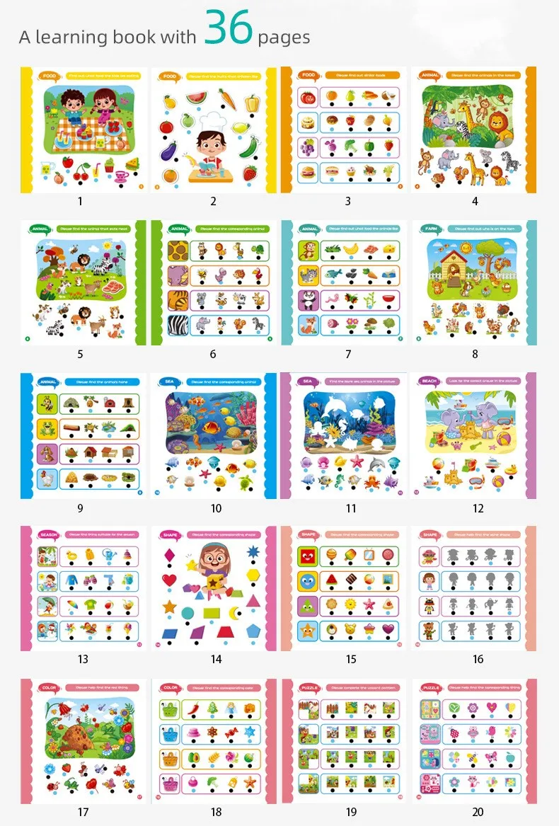 Educational Smart Talking Pen For Kids With Learning Sound Book_voghion.com