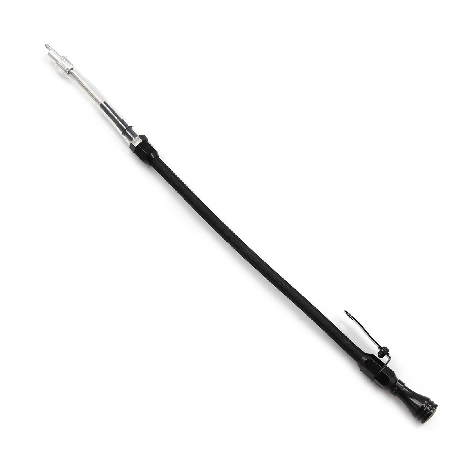 Engine Flexible Oil Dipstick Black Metal Replace