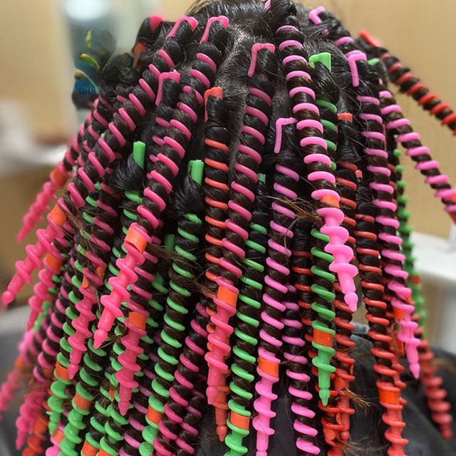 Beach Wave Spiral Perm