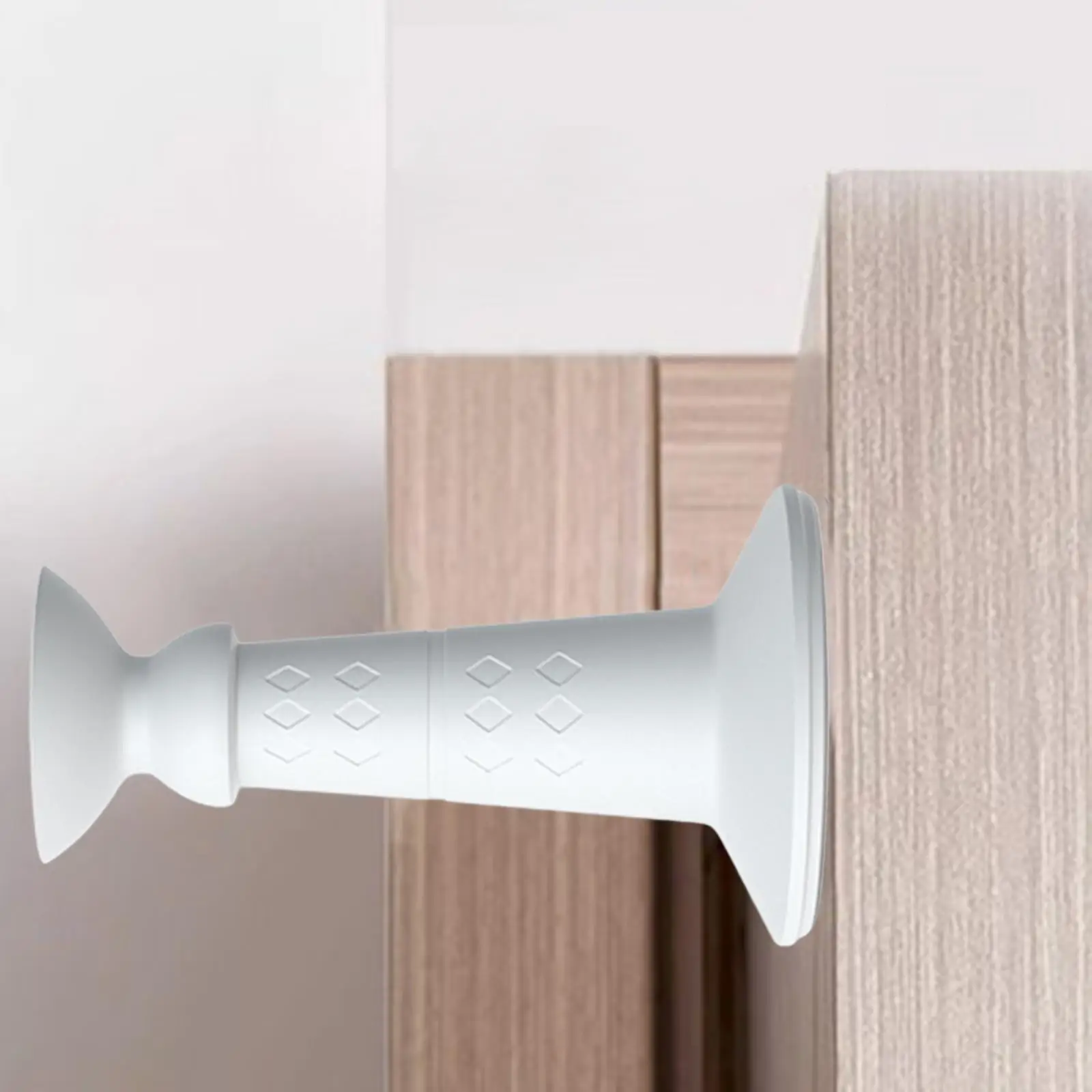 Doorstops Silicone Waterproof Wall or Floor Mount Premium Strong Lightweight Door Holder for Home Office Bedroom Bathroom