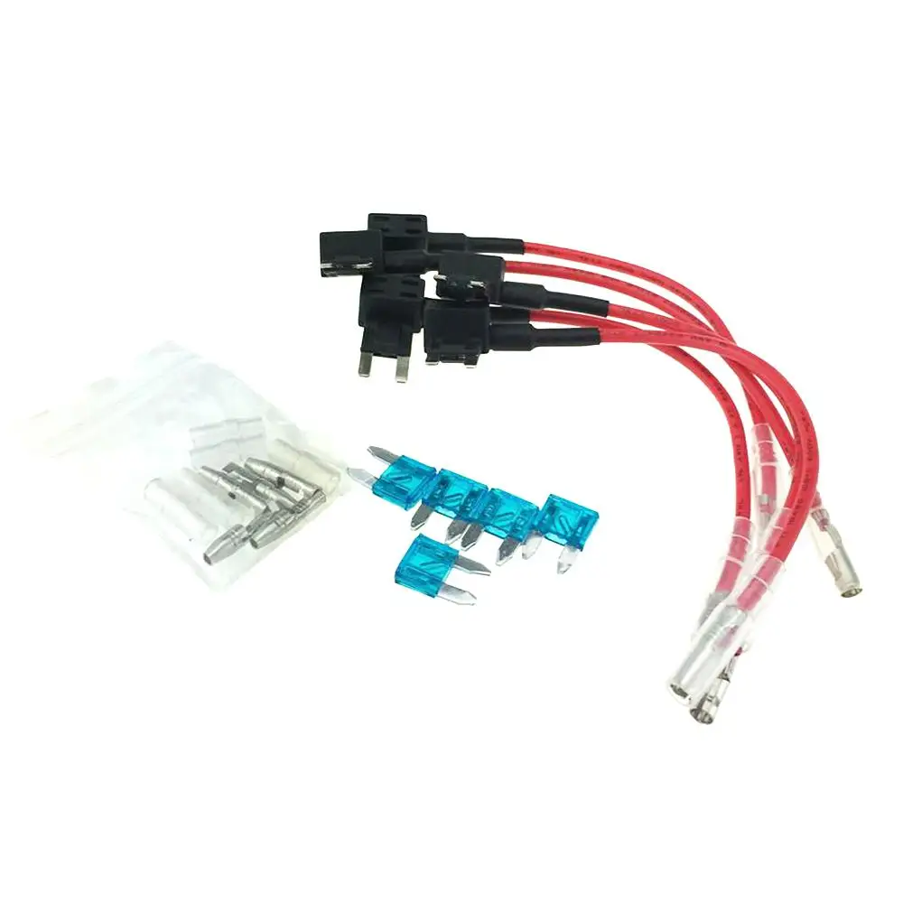 5 x 15A Add Circuit Mini Fuse Holder  ATC  Tap