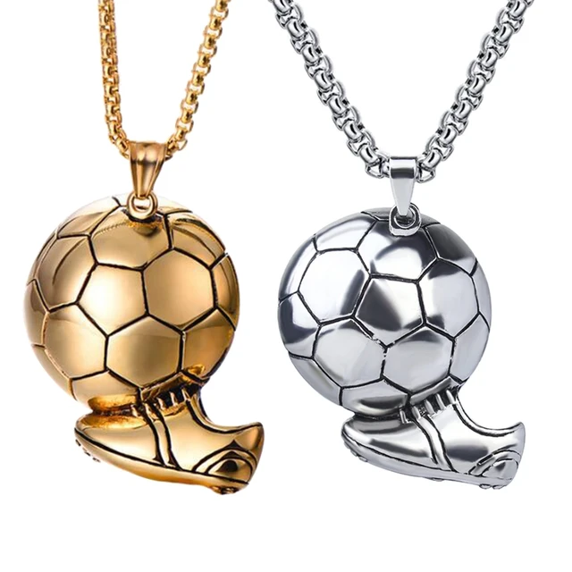 Pave Soccer Ball Necklace – BeDazzled