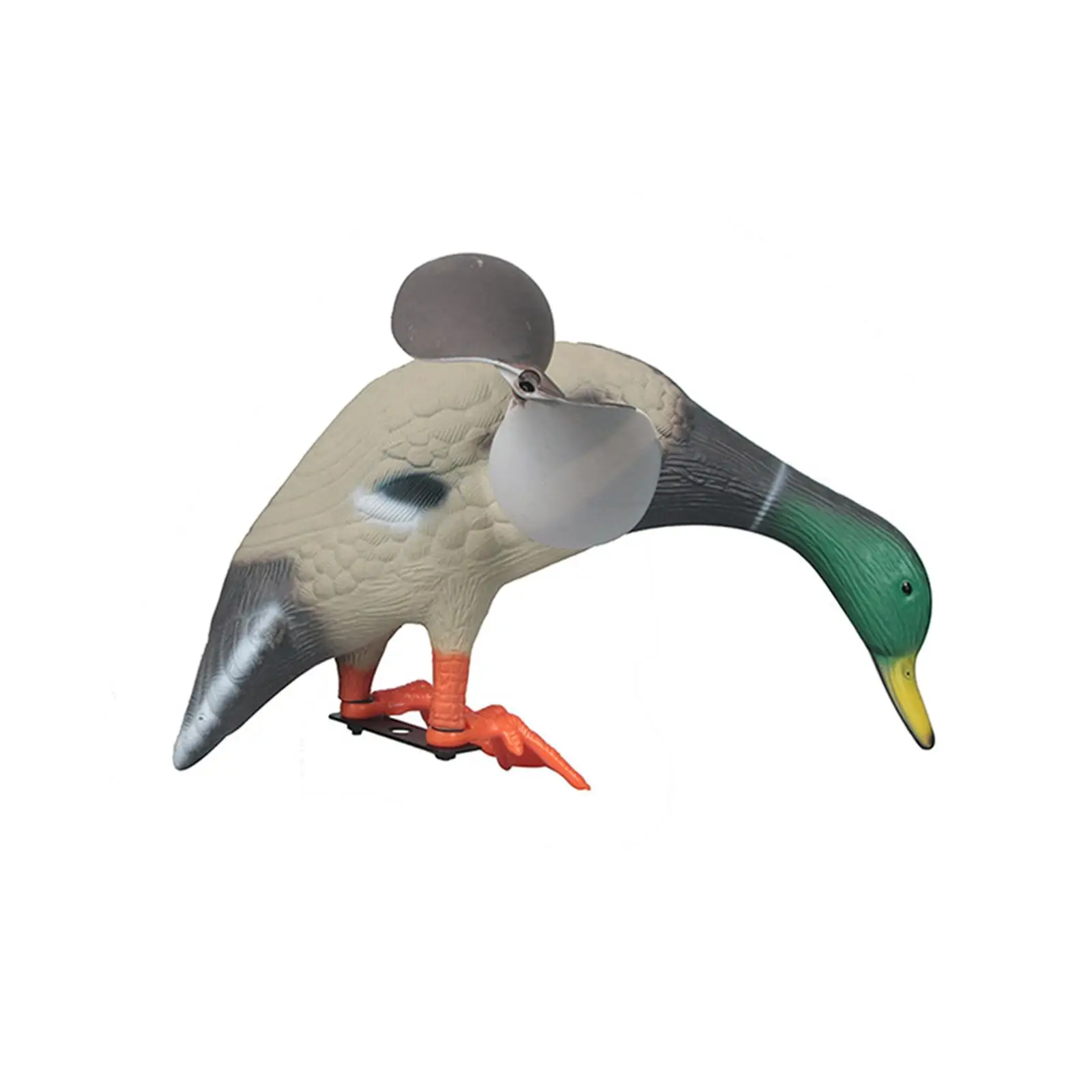 Rotating Wing Duck Decoy Durable Lifelike Realistic 3D Mallard Decoy Hunting Duck Decoy for Outdoor Pond Garden Decoration 