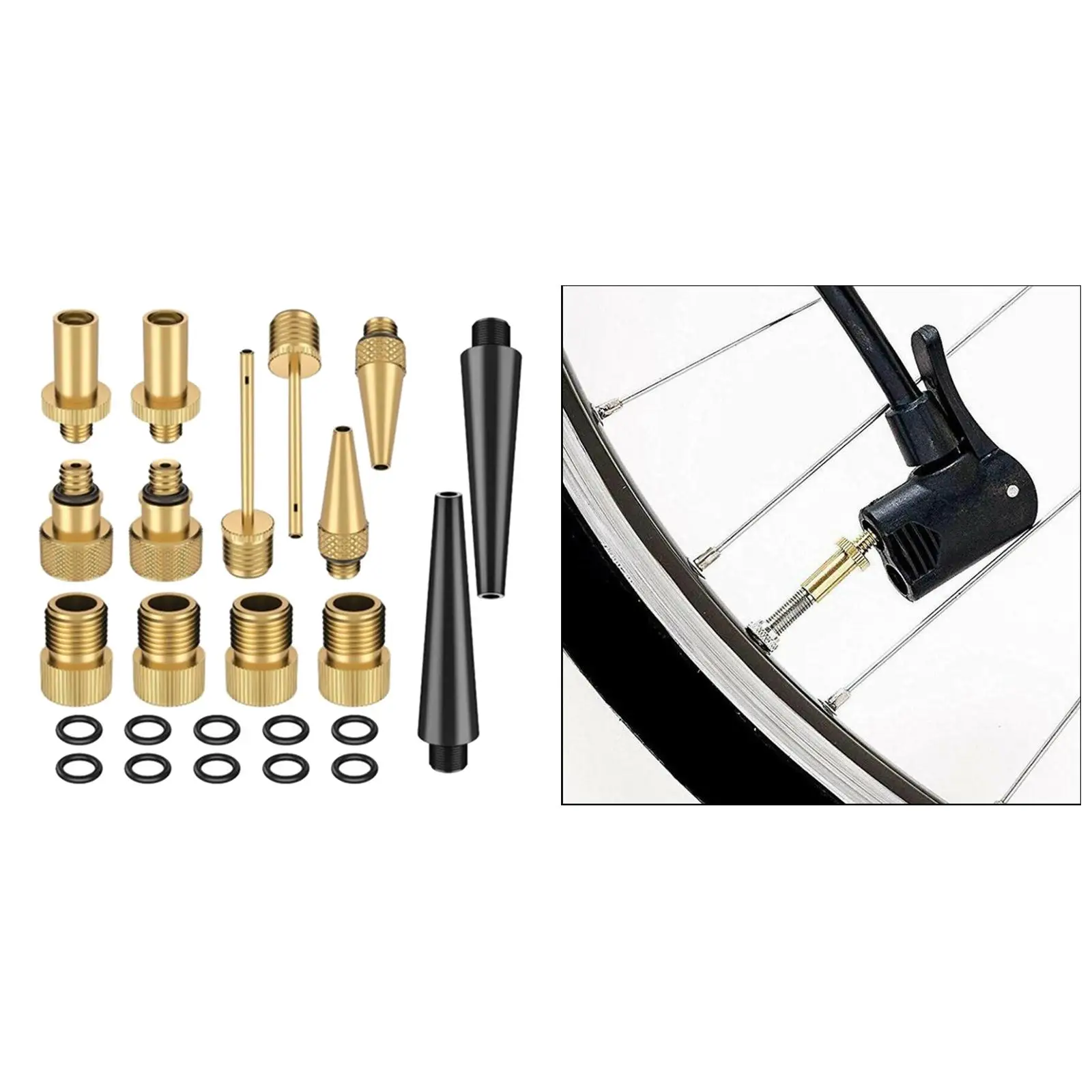 Copper  Adapter,  Presta, /Woods Tyre Adaptor,  Tire Pump Adapter   Pump Nozzle