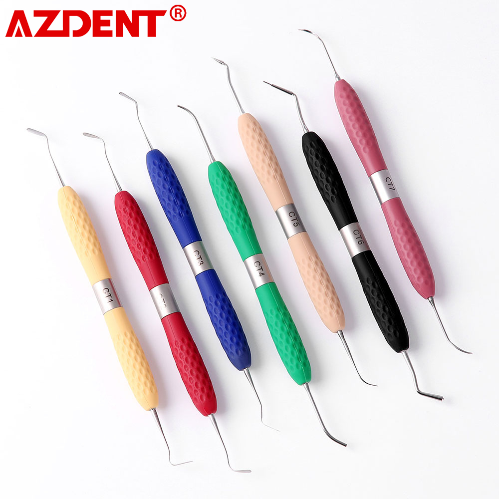 Best of AZDENT Dental Resin Filler Aesthetic Restoration Kit Silicone Handle For LM Resin Knife Plastic Dresser Dentistry Tool Instrumen Reviews & Tips