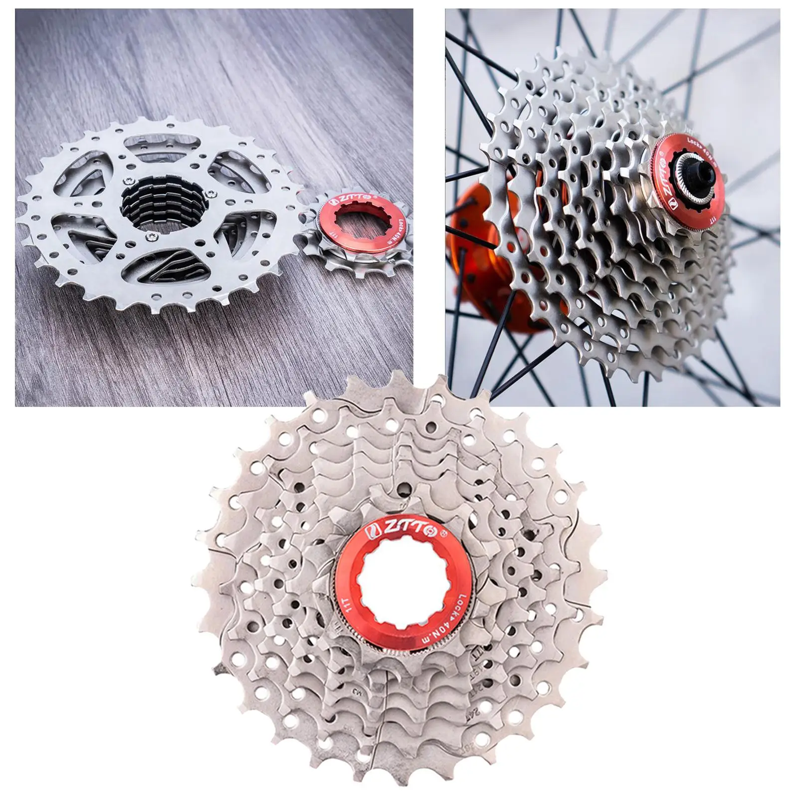 8/9  Bike Cassette Sprocket Freewheel 11-23/25/28/30/34/36T Parts Multiple Anti-Rust  Mountain  Repair Components