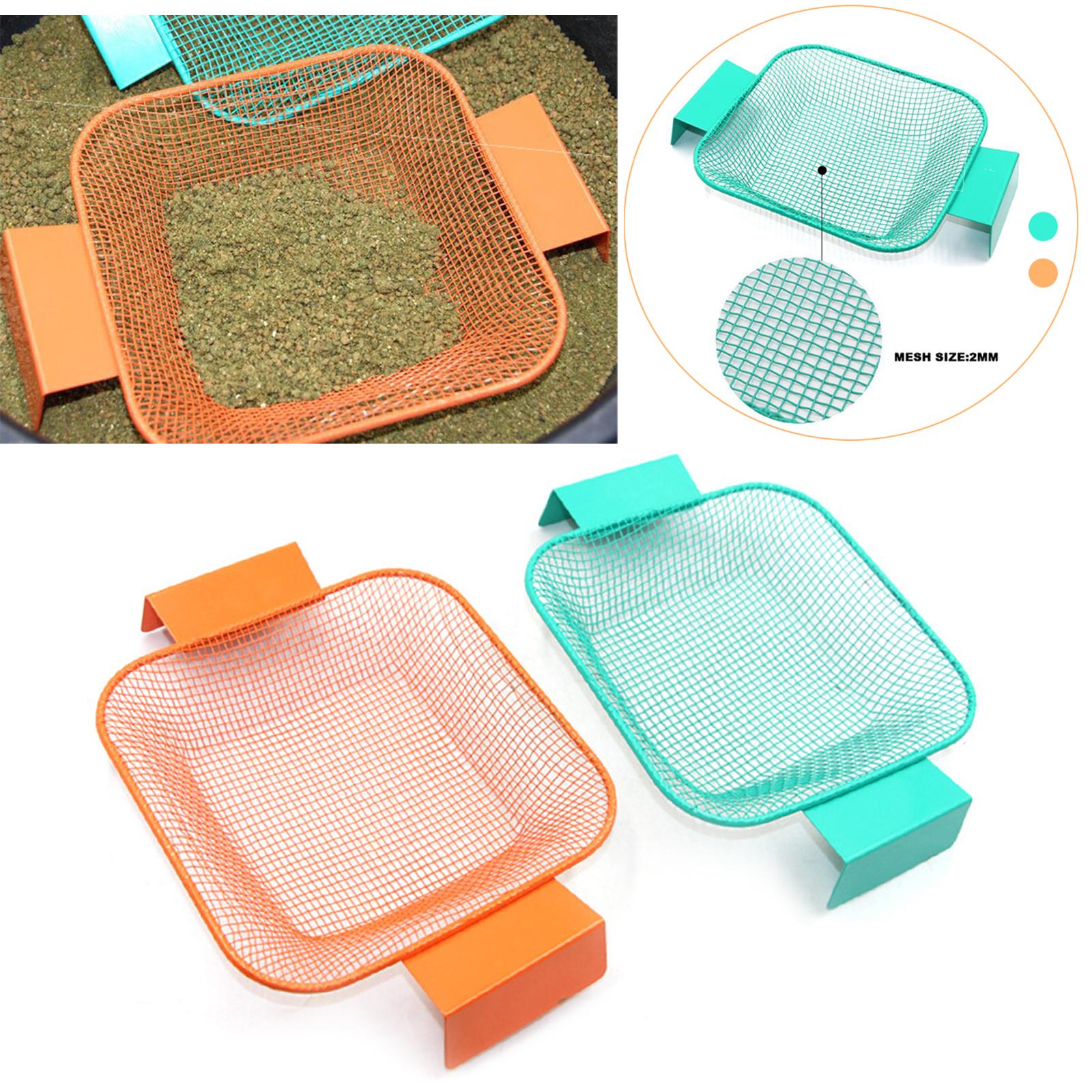 Bait Screen Carp Boiled Lure Iron Net Mini Sieve Meshing Fishing Tackle Accs