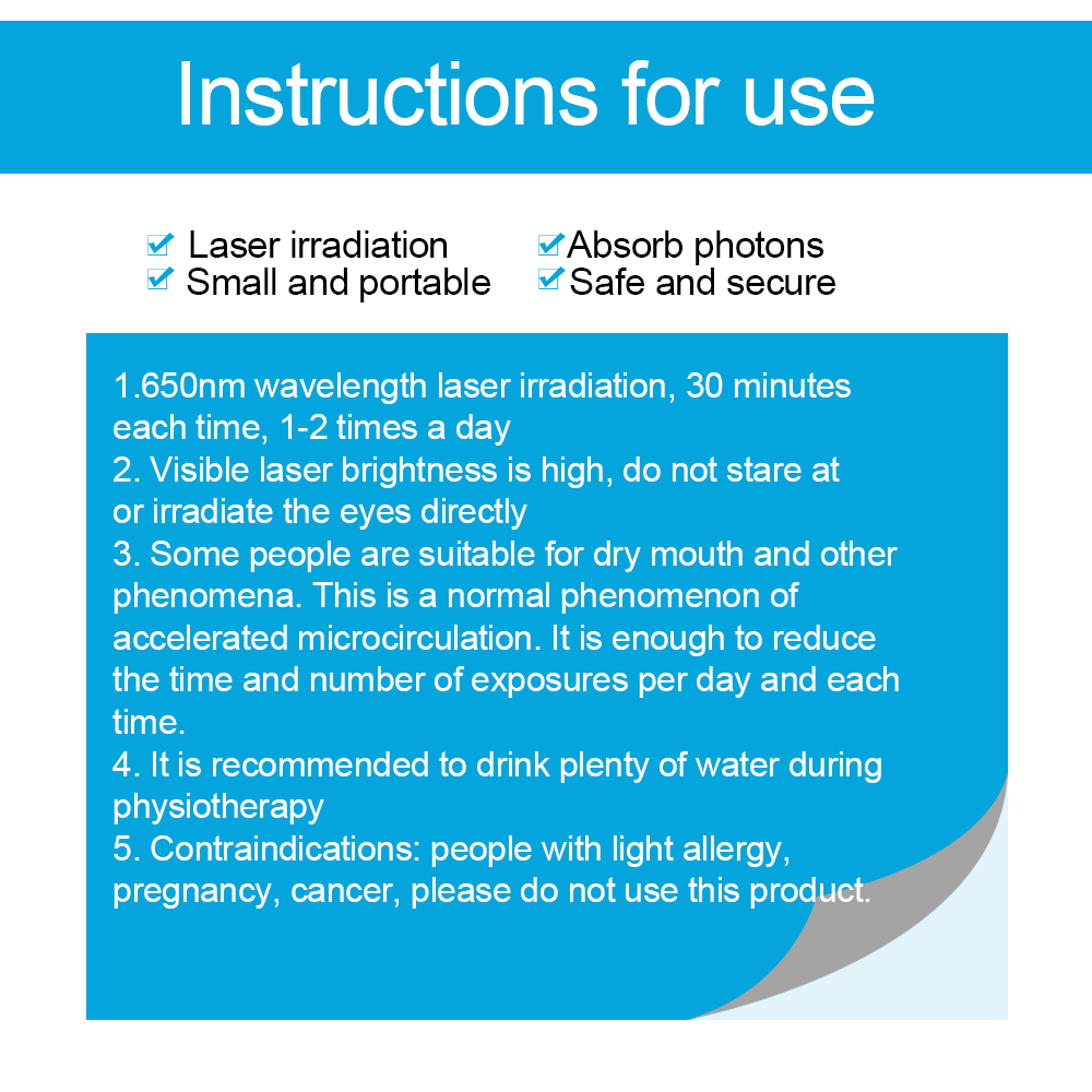 Laser Therapy Rhinitis Sinusitis Machine 650nm Nose Care Bionase Tinnitus Ear Laser Therapy LLLT Irradiation Media Deafness USB