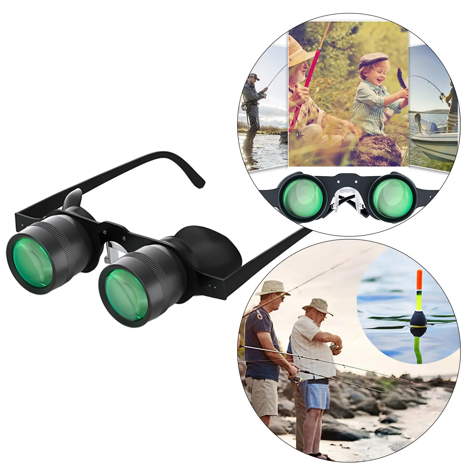 Fishing Telescope Glasses Eyewear HD Compact  for  Sports Concert