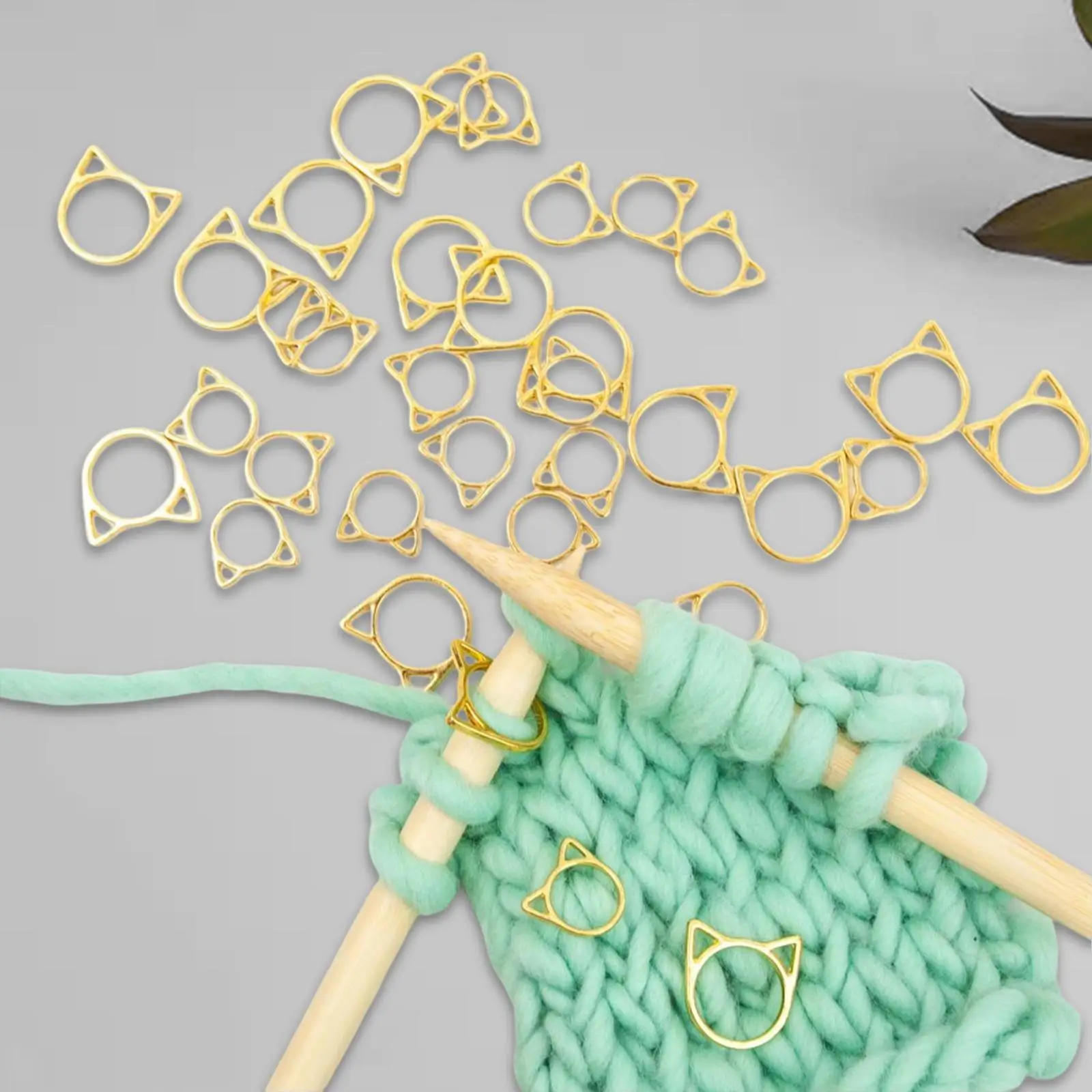 30Pcs Knitting Supplies Stitch Markers Crocheting Accessories Crochet Marker Cute DIY Crochet Accessories for DIY Handmade Craft