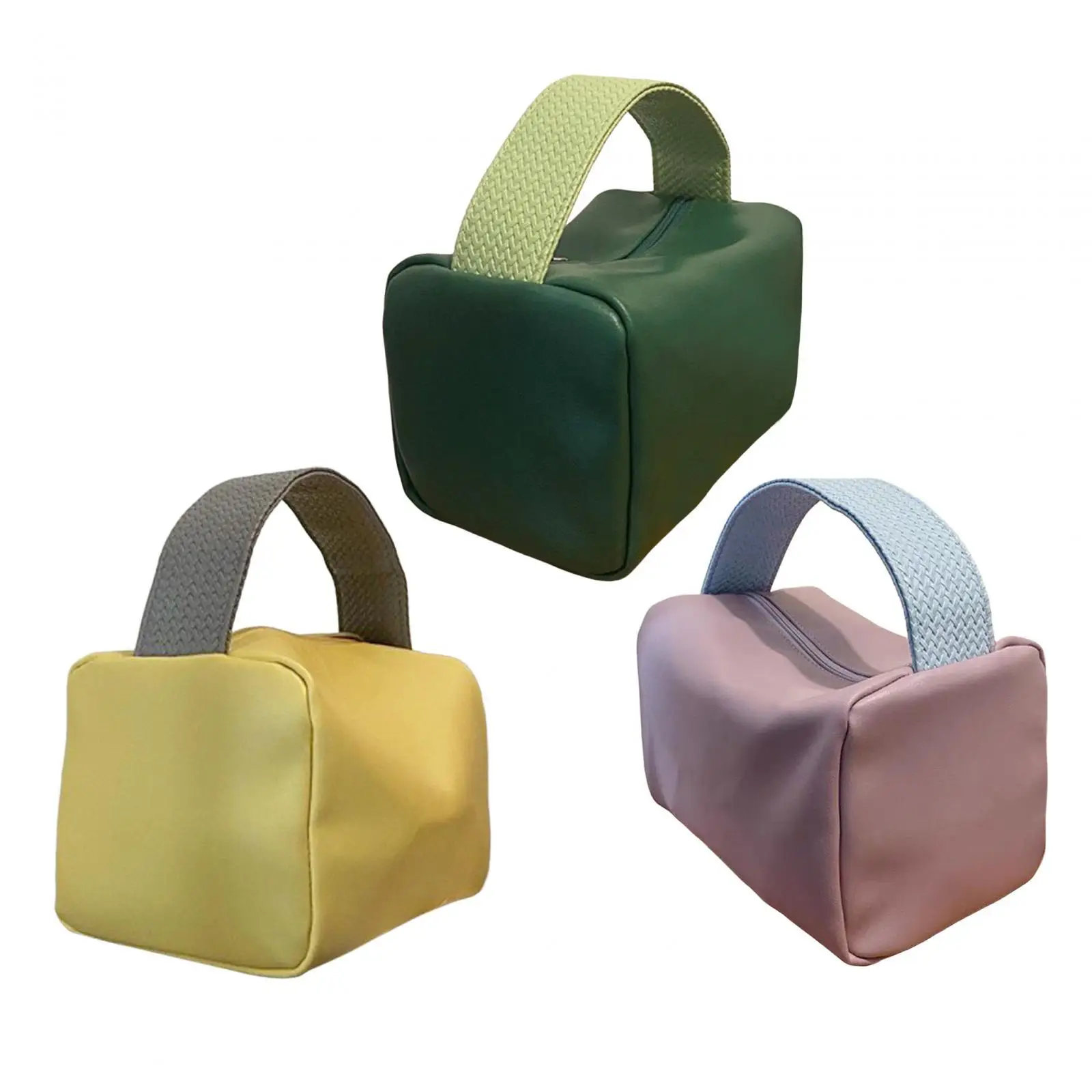 Portable Toiletry Bag Organizer Large Capacity Fashion Zipper Design Pouch Wash Organizer Makeup Bag Holder for Trip Business