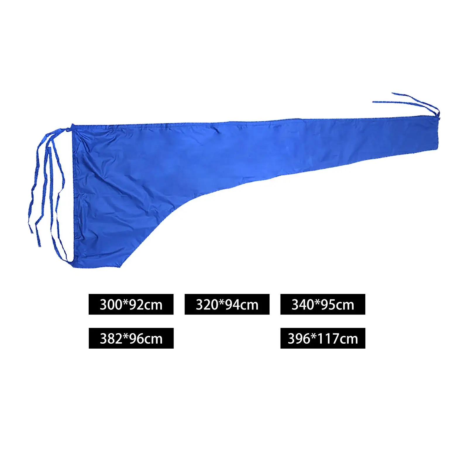 Waterproof Mainsail  Cover Adjustable Strap Thickened Boat Accessories