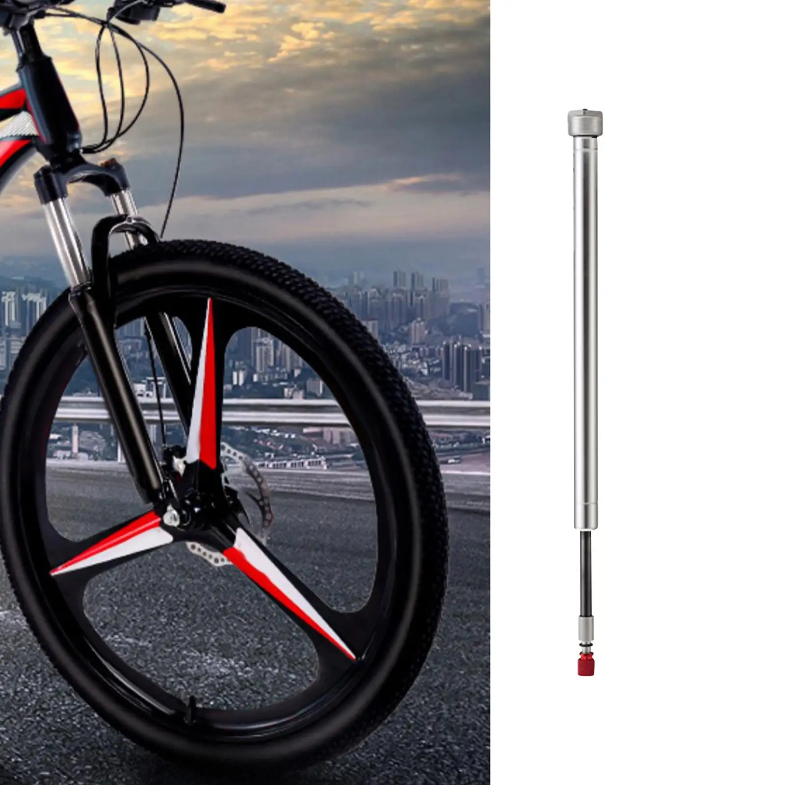 Front Fork Repair Rod High Performance Quality Easy to Install Bike Suspension Fork Hydraulic Damping Rod for Mountain Bike