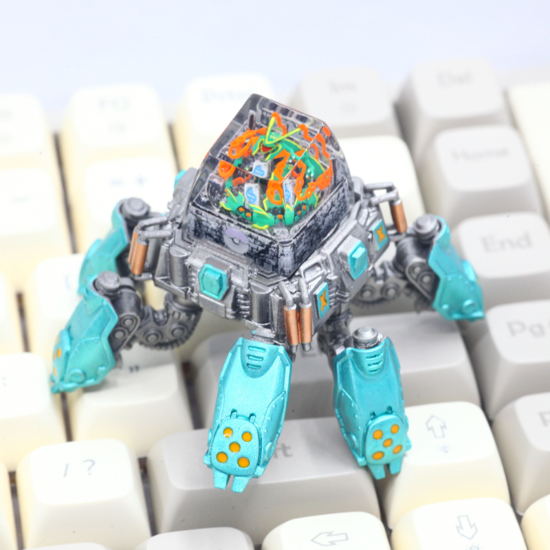 ECHOME Mecha Keycap Display Stand, 3D Resin