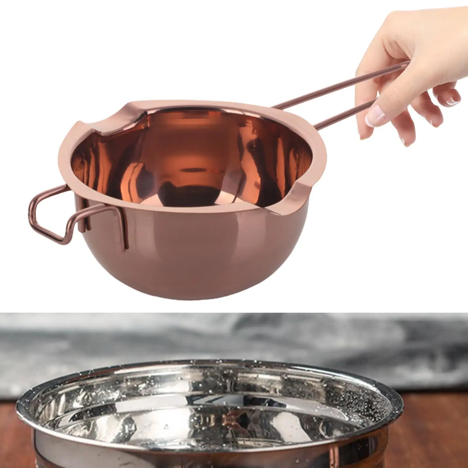 400ml Double Boiler Melting Pot for Melting Chocolate. Essential Cookware.