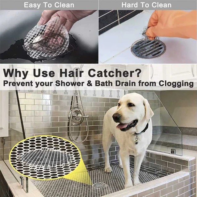 Home Hair Catcher Shower Cat Hair Catcher Snare and Drain Protector Hair  Collector Bathroom Trash Can Towel Holder - AliExpress