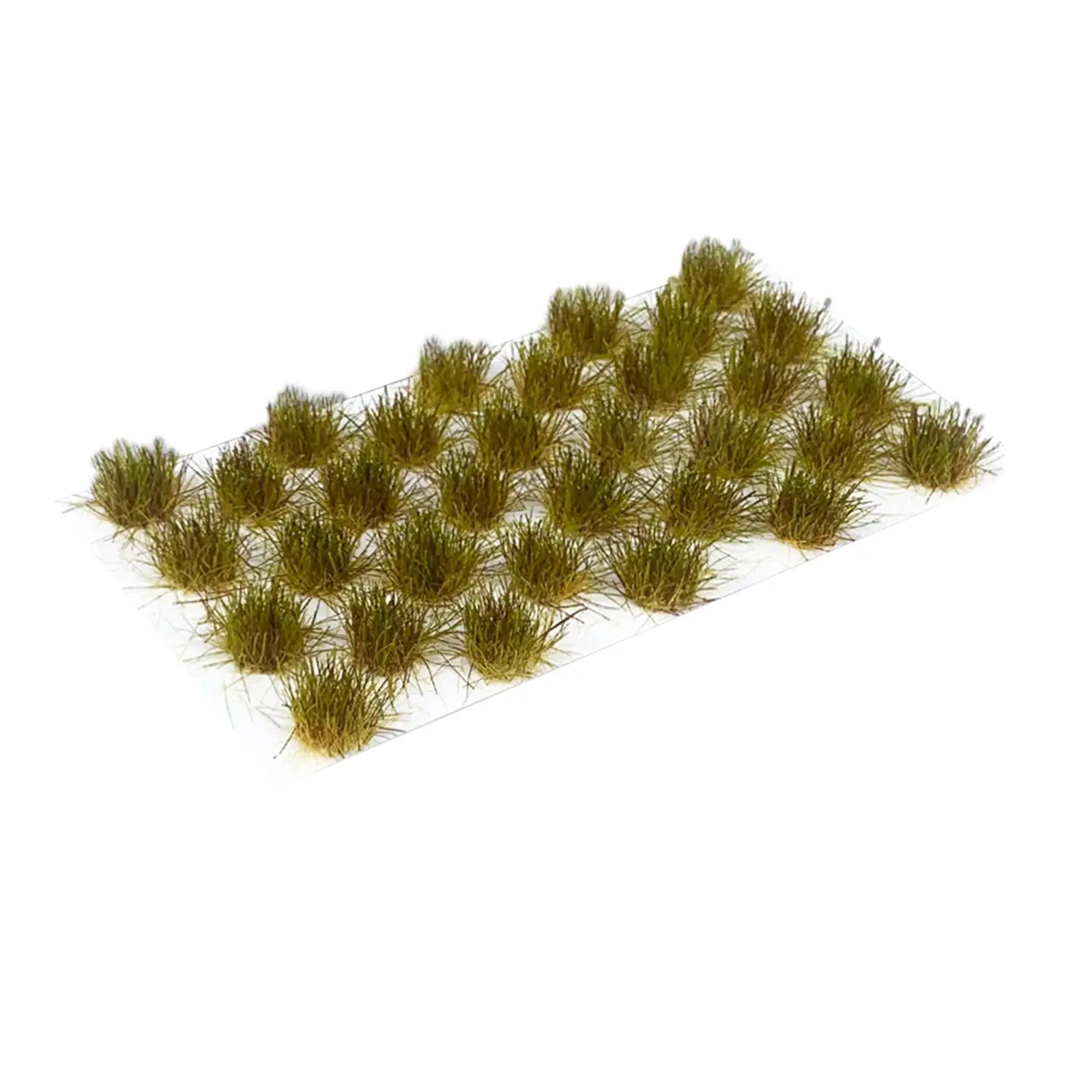 Self Adhesive Grass Tufts Grass groups Diorama Layout Scenery Miniature Artificial Grass for Desk Decor