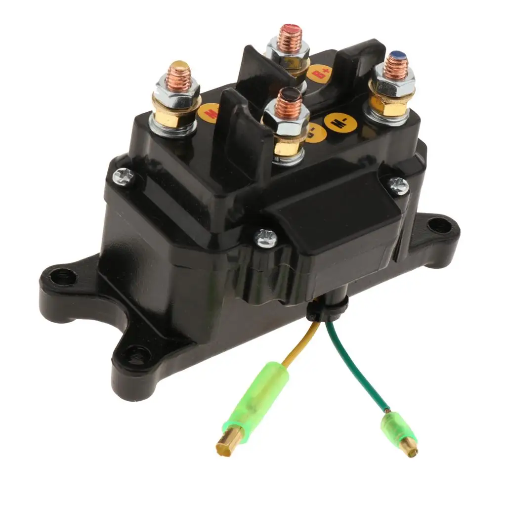12A DC Relay Winch Motor Reversing Solenoid Switch Winch Control Box