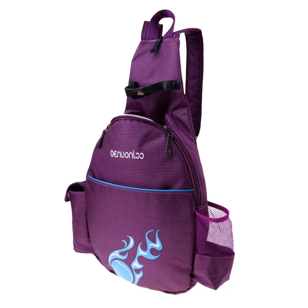 Tennis Racket Backpack, Waterproof Bag with Zip Closure And Padded Shoulder Straps