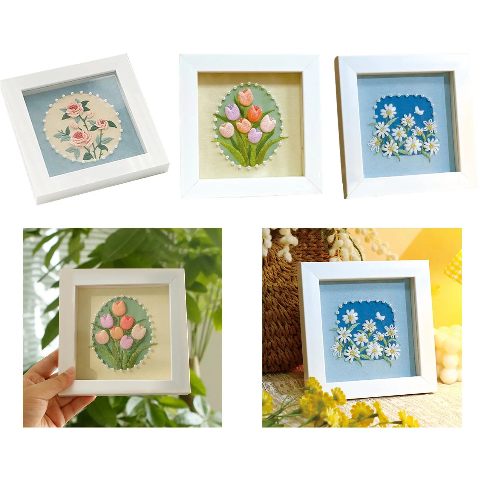Embroidery Kits Full Embroidery Starter Kits DIY Home Decoration